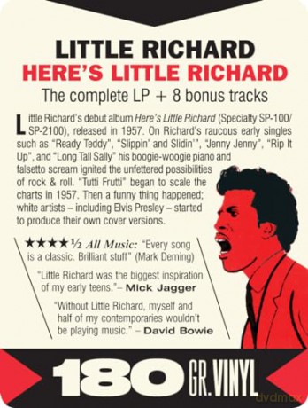 Little Richard: Heres Little Richard (+8 Bonus Tracks) (Limited) [Winyl]