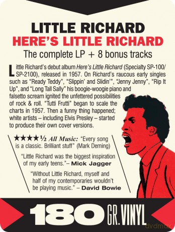 Little Richard: Heres Little Richard (+8 Bonus Tracks) (Limited) [Winyl]