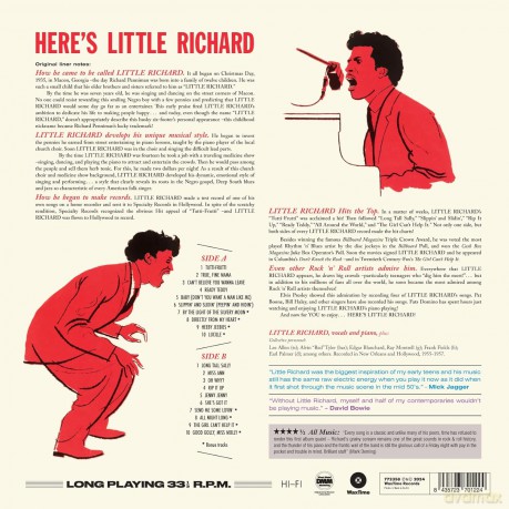Little Richard: Heres Little Richard (+8 Bonus Tracks) (Limited) [Winyl]