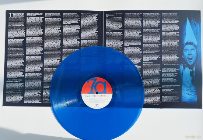 Davy Jones: Incredible! (Blue) [Winyl]