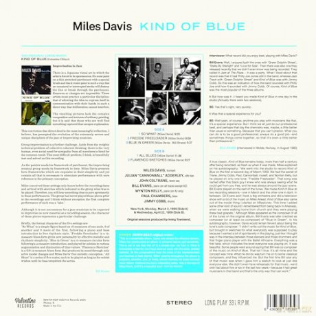 Miles Davis: Kind Of Blue (Limited) [Winyl]