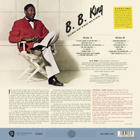 B.B. King: King Of The Blues (Limited) (+4 Bonus Tracks) [Winyl]