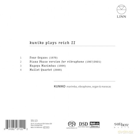 Kuniko: Kuniko Plays Reich II [CD]