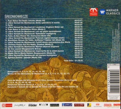 Kolekcja Muzeum Narodowego: Średniowiecze [CD]