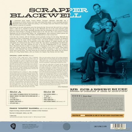 Scrapper Blackwell: Mr. Scrappers Blues (+1 Bonus Track) (Limited) [Winyl]