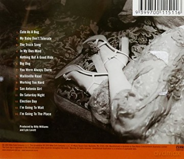 Lyle Lovett: My Baby Dont Tolerate [CD]