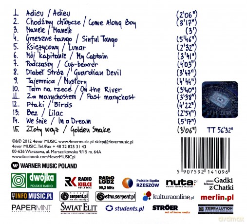 Adam Strug: Adieu (digipack) [CD]
