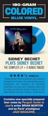 Sidney Bechet: Plays Sidney Bechet (+4 Bonus Tracks) (Blue) [Winyl]