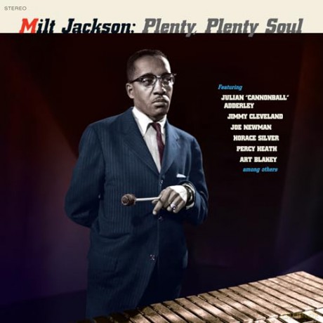 Milt Jackson: Plenty. Plenty Soul (Limited) (+1 Bonus Track) (Blue) [Winyl]