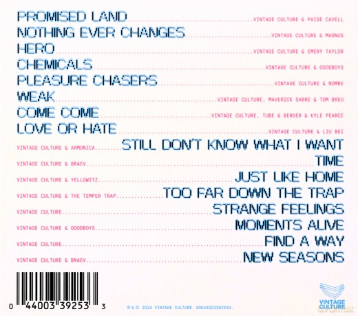 Vintage Culture: Promised Land [CD]