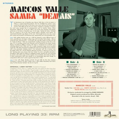 Marcos Valle: Samba Demais (Limited) (+6 Bonus Tracks) [Winyl]