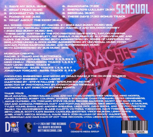 Rachel Z: Sensual [CD]