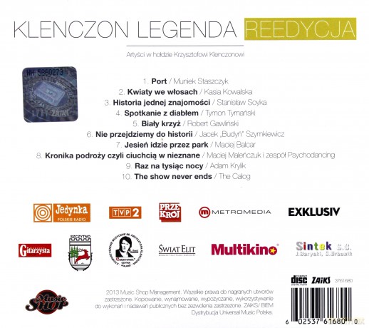 Klenczon Legenda Reedycja (digipack) [CD]+[DVD]