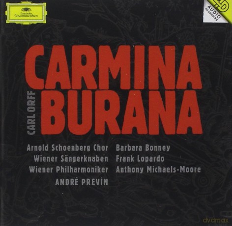 Previn: Orff Carmina Burana [CD]