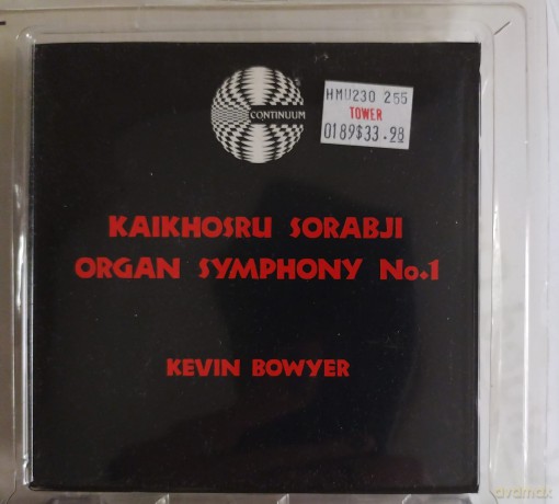 Kevin Bowyer: Sorabji Organ Symphony No. 1 [2CD]