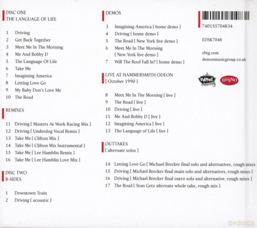 Everything But The Girl: The Language Of Life [CD]