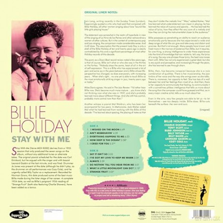 Billie Holiday: Stay With Me (+4 Bonus Tracks) (Limited) [Winyl]