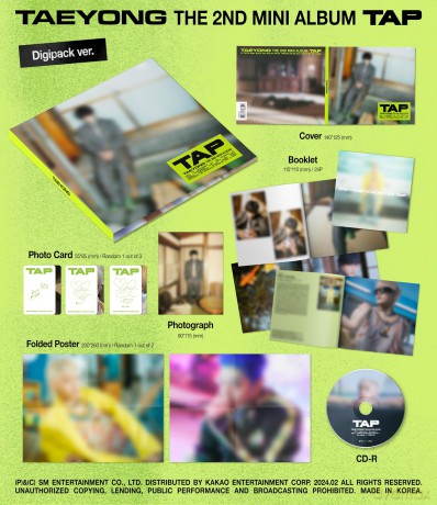 Taeyong: Tap (Digipack Ver.) [CD]