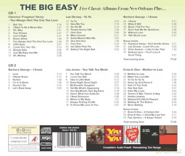 Clarence Frogman Henry & Lee Dorsey & Barbara George & Joe Jones & Ernie K-Doe: The Big Easy - Five Classic Albums From New Orleans Plus [2CD]