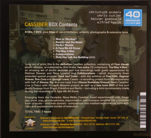Cassiber: The Cassiber Box (Redux) [7CD]