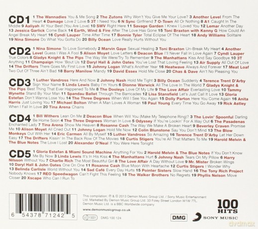 100 Hits - Ultimate Love [5CD]