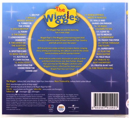 Wiggles: Wiggle Pop! [CD]