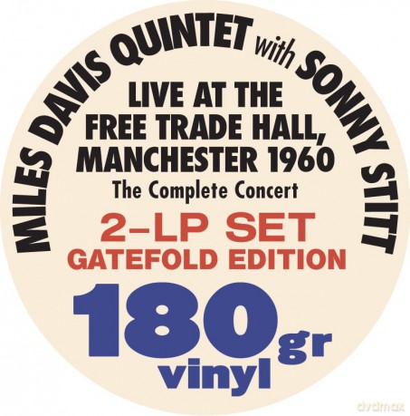 Miles Davis Quintet: With Sonny Stitt: Live At The Free Trade Hall. Manchester 1960 (Limited Gatefold) [2xWinyl]