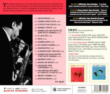 Stan Getz: Jazz Samba + Jazz Samba Encore! (+1 Bonus Track) [CD]