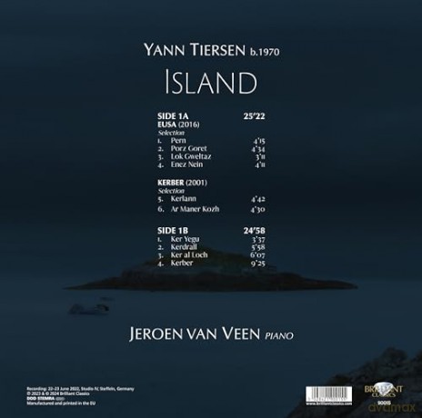 Jeroen Van Veen: Tiersen: Island (Biovinyl) [Winyl]