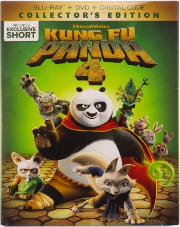 Kung Fu Panda 4 [Blu-Ray]+[DVD]