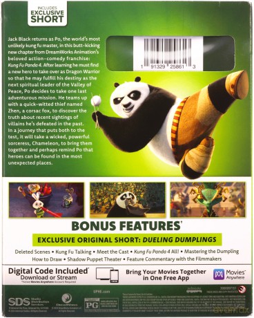 Kung Fu Panda 4 [Blu-Ray]+[DVD]