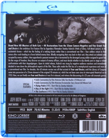 Fear and Desire (Strach i pożądanie) [Blu-Ray]
