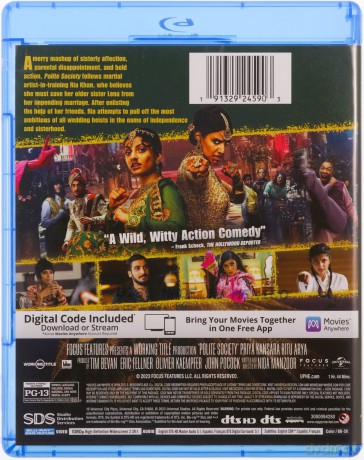 Polite Society (Miłe towarzystwo) [Blu-Ray]