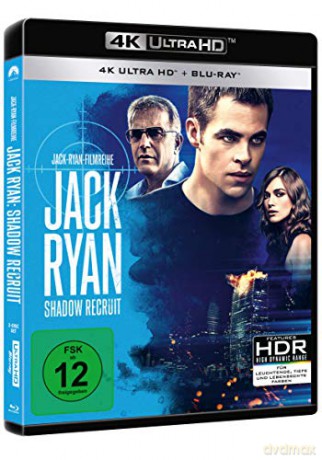 Jack Ryan: Shadow Recruit (Jack Ryan: Teoria chaosu) [Blu-Ray 4K]+[Blu-Ray]