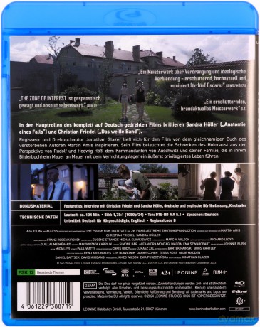 The Zone of Interest (Strefa interesów) [Blu-Ray]