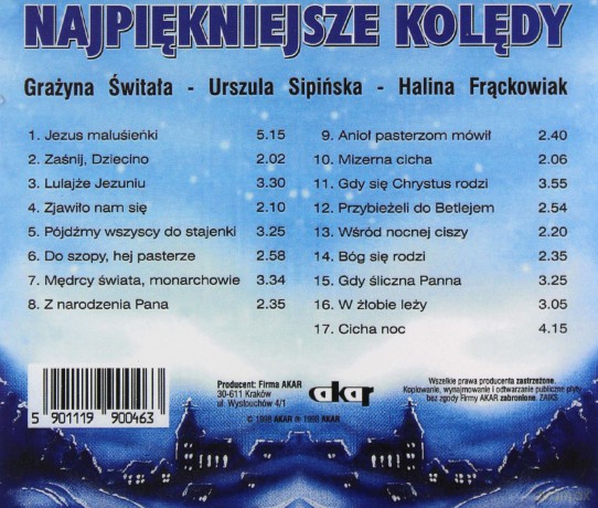 Gwiazdy Na Gwiazdkę Kolędy [CD]