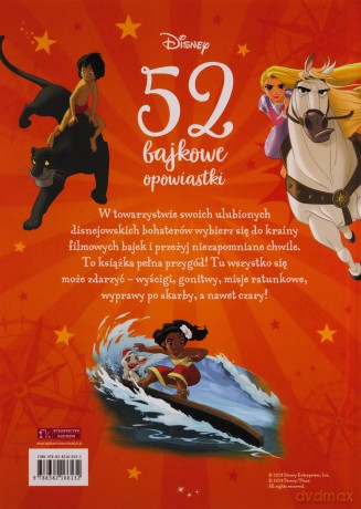 52 bajkowe opowiastki. Dla małych odkrywców. Disney [KSIĄŻKA]