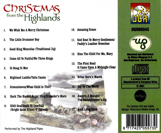 Christmas From Highlander [CD]