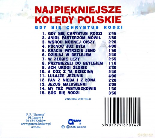 Cantores Minores Wratislavienses: Kolędy [CD]