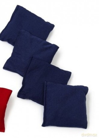 Bex zapasowe woreczki do rzucania Bean Bag Original 4sztuki niebieskie [GRA]