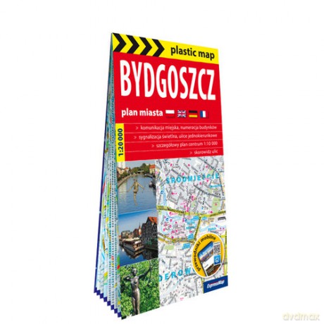 Bydgoszcz papierowy plan miasta 1:20 000