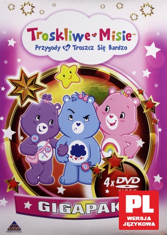 Troskliwe Misie Gigapak: Gwiezdna Parada / Najlepszy Miś / Gwiazda Życzeń / Odważne Misie [BOX] [4DVD]