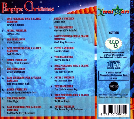 Panpipes Christmas [CD]