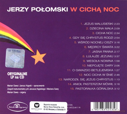 Jerzy Połomski: W cichą noc [CD]