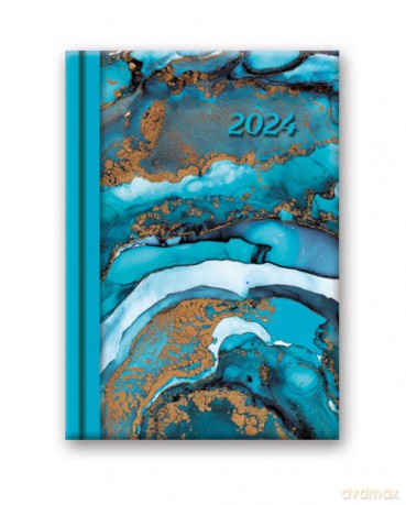 Kalendarz 2024 41DS Soft B6 Turkus [KALENDARZ]