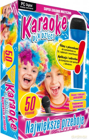 Karaoke Dla Dzieci: Największe Przeboje - z mikrofonem [GRA]