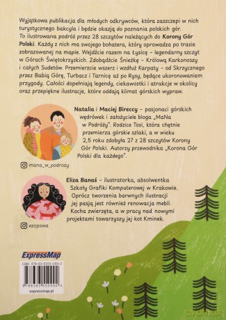 Korona Gór Polski dla dzieci - Natalia Birecka, Maciej Birecki [KSIĄŻKA]