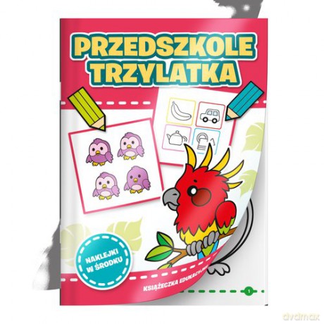 Książeczka edukacyjna Edu Przedszkole trzylatka 401 [KSIĄŻKA]
