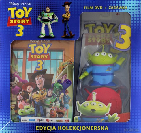 Toy Story 3 + Alien (Obcy/Kosmita) (Disney) [DVD]+[ZABAWKA]