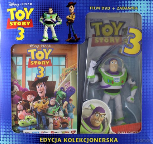 Toy Story 3 + Buzz Lightyear (Buzz Astral) (Disney) [DVD]+[ZABAWKA]